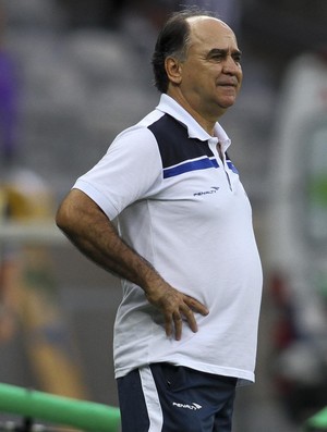 Marcelo Oliveira comandou o Cruzeiro na derrota para o Atlético-MG, no Mineirão (Foto: Washington Alves/ Light Press)