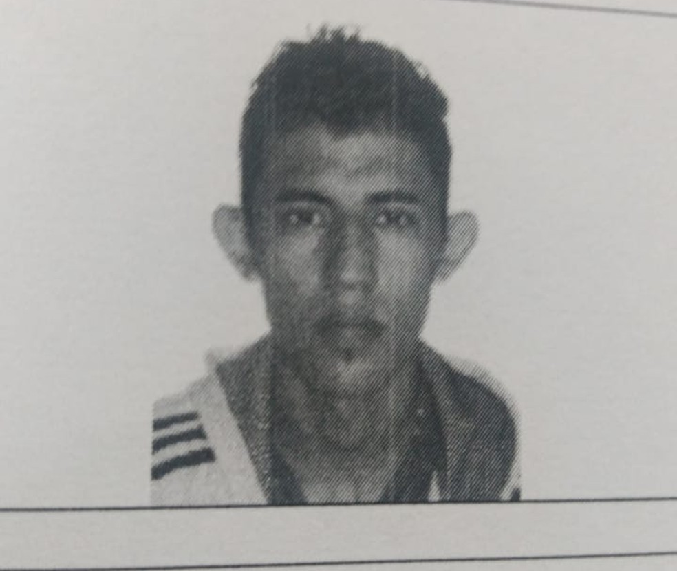 Harrisson Pinheiro Lobo foragido da justiça — Foto: Polícia Civil/divulgação