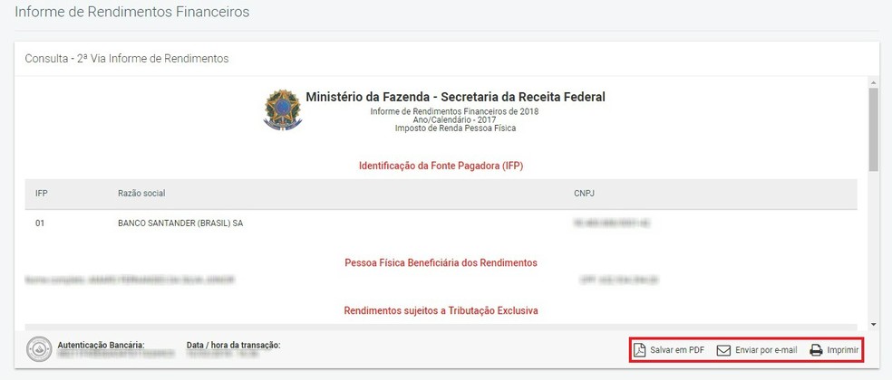 Informe De Rendimentos Santander Internet Banking Actualiza O Hot Sex 6590