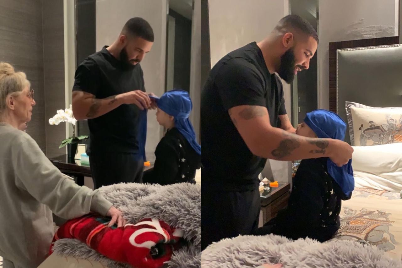 Drake surge com a mãe e o filho em clique raro - Vogue | celebridade