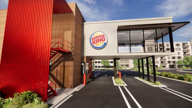 O Burger King do futuro  (Foto: Divulgação Burger King )