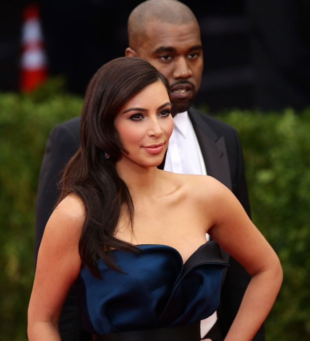 Kim Kardashian e Kanye West  (Foto: Reprodução Instagram)