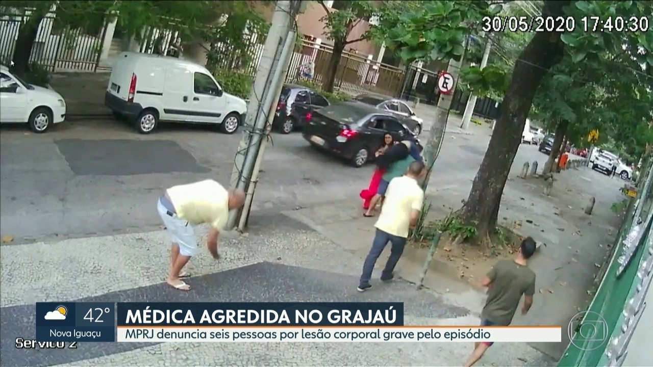 MPRJ denuncia seis pessoas por lesão corporal grave no caso da médica agredida no Grajaú