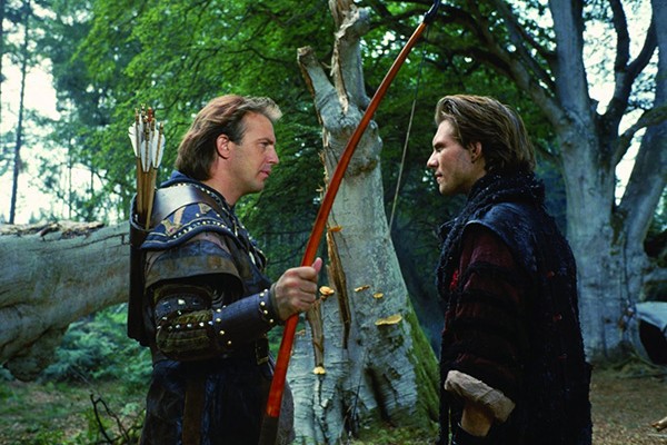 Kevin Costner como Robin Hood em Robin Hood: O Príncipe dos Ladrões (1991) (Foto: Divulgação)