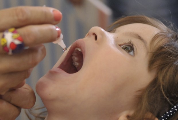 Campanha de vacinação contra a poliomielite: última semana (Foto: Agência Brasil)