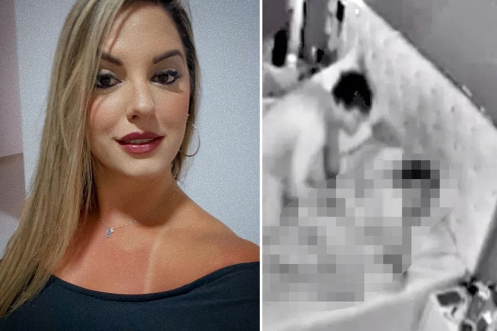 Juliana foi vtima do ex-marido, que a espancava e a estuprava quando ela tomava medicamentos. Ele foi preso em Praia Grande, SP — Foto: Arquivo pessoal/Reproduo