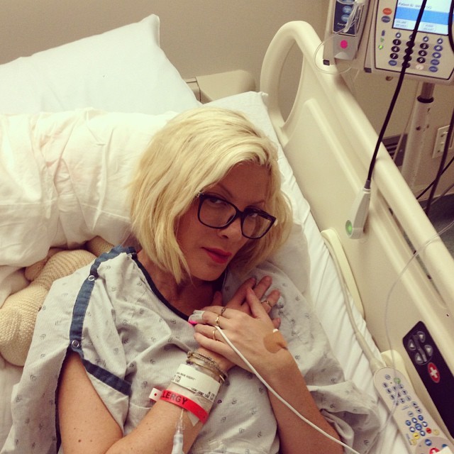 Tori Spelling hospitalizada após crise nervosa (Foto: Reprodução/Instagram)