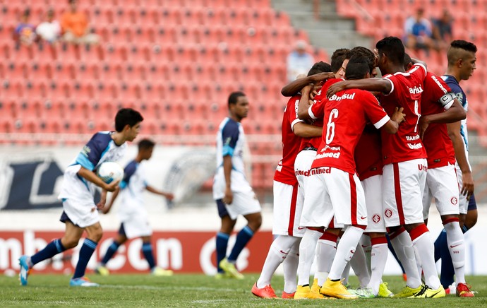 comemoração Internacional, Copa São Paulo de juniores (Foto: Lucas Marques / Ag. Estado)