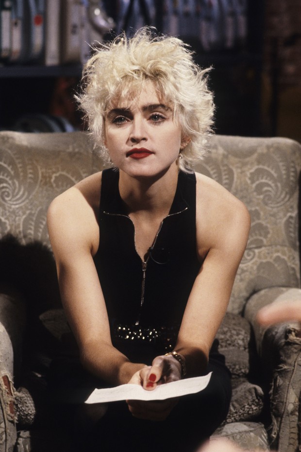 American musician Madonna poses for photographs, New York, New York, circa 1989. (Photo by Larry Busacca/WireImage) (Foto: WireImage)