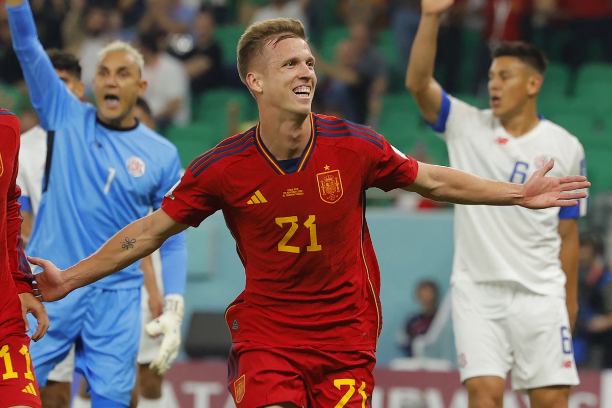 Dani Olmo, da Espanha, fala sobre possível duelo com Brasil na Copa ...