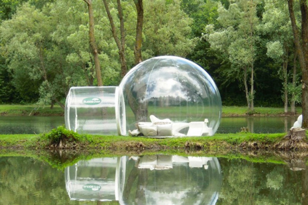 Casa Bubble, nos EUA, pelo designer Pierre-Stéphane Dumas (Foto: Divulgação)