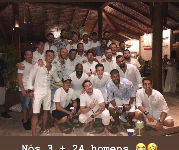 Neymar na noite de Réveillon (Foto: Instagram/Reprodução)