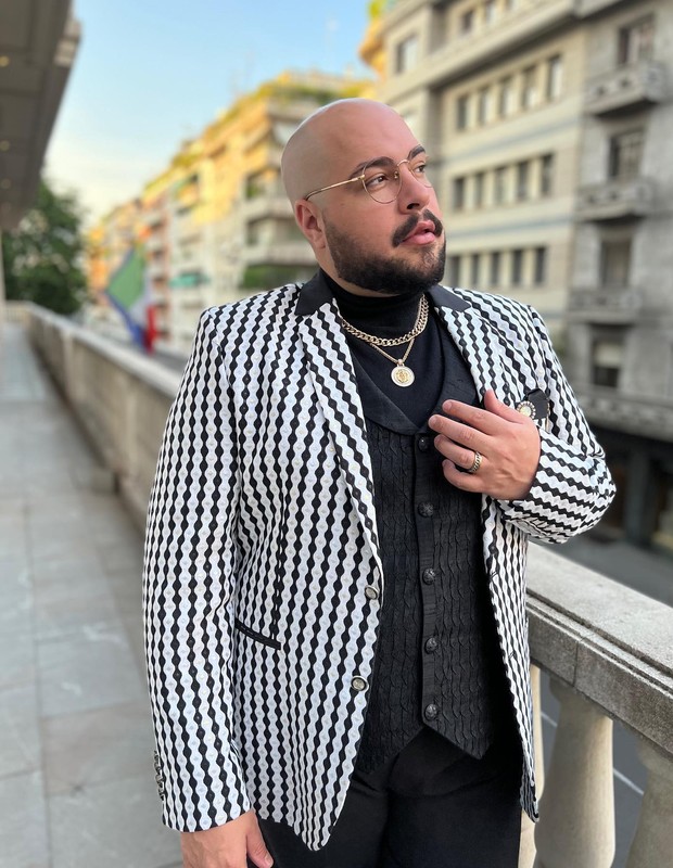 Tiago Abravanel em primeira viagem à Itália (Foto: Reprodução/Instagram)
