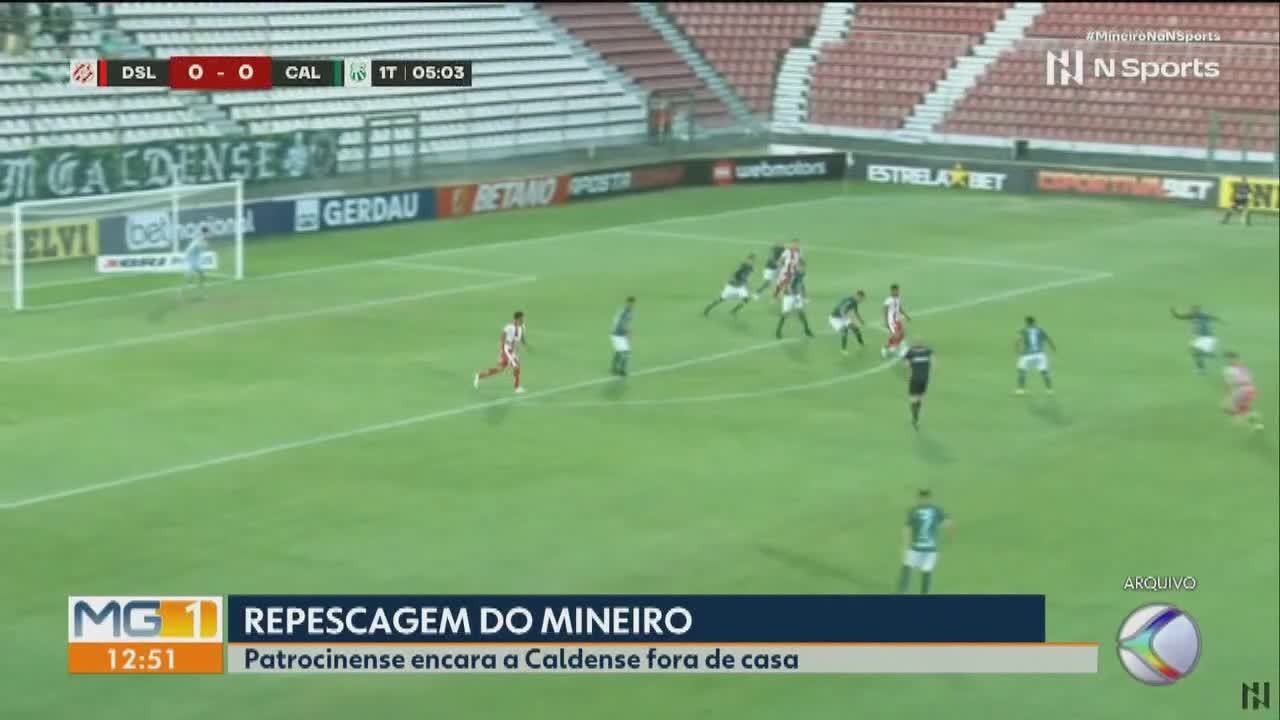 Patrocinense enfrenta Caldense fora de casa pela repescagem do Mineiro