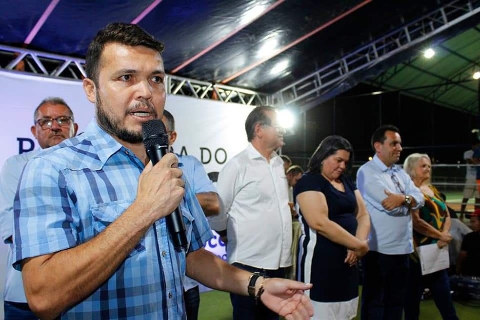 Lamar, ex-meia do Nacional de Patos, secret�rio de esporte e juventude do Crato, � Foto: Divulga��o / Prefeitura do Crato