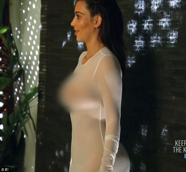 Kim Kardashian em episódio do reality show 'Keeping Up With The Kardashians' (Foto: Divulgação / E!)