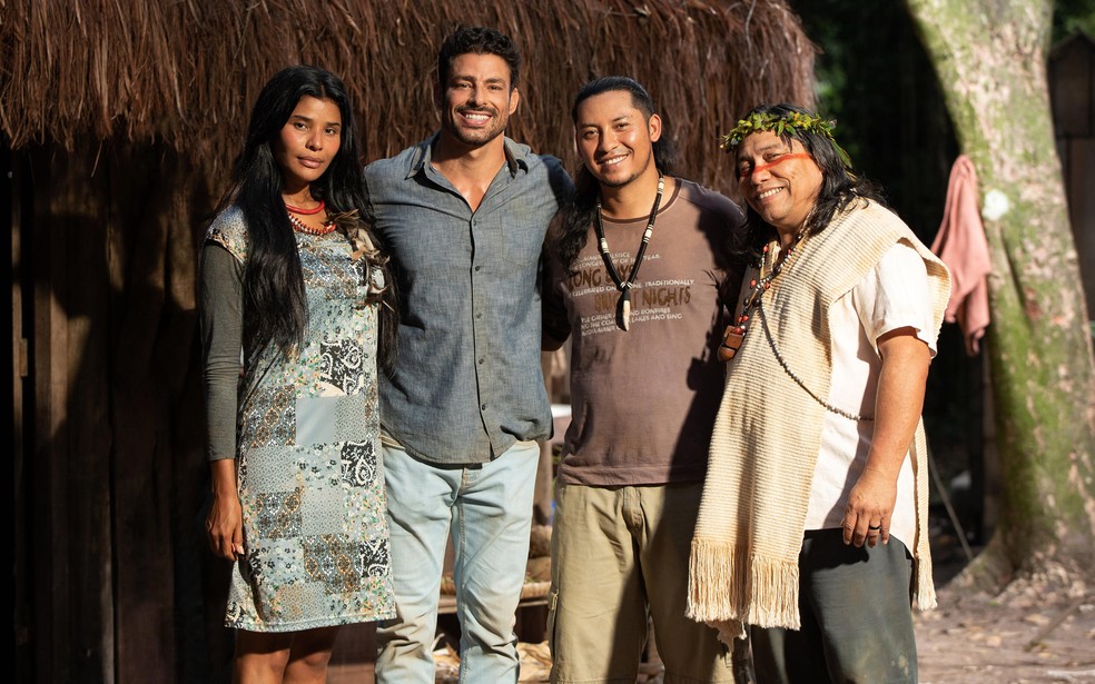 Conheça o núcleo dos povos originários em 'Terra e Paixão' — Foto: Globo/Manoella Mello