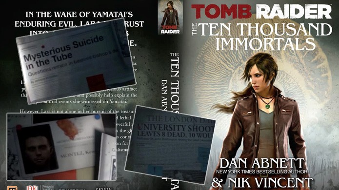 Detalhes aparentemente aleatórios são na verdade fatos de outras mídias em Rise of the Tomb Raider (Foto: Reprodução/Rafael Monteiro)