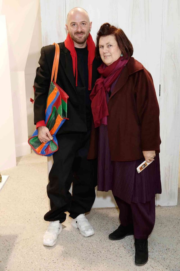 Demna Gvasalia of Balenciaga and Vetements with Suzy (Foto: Darren Gerrish)