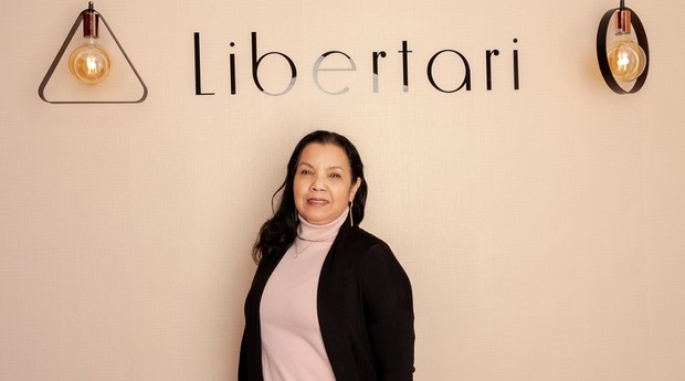 A fundadora da marca Libertari, Maria de Lourdes Pereira (Foto: Divulgação/Libertari)