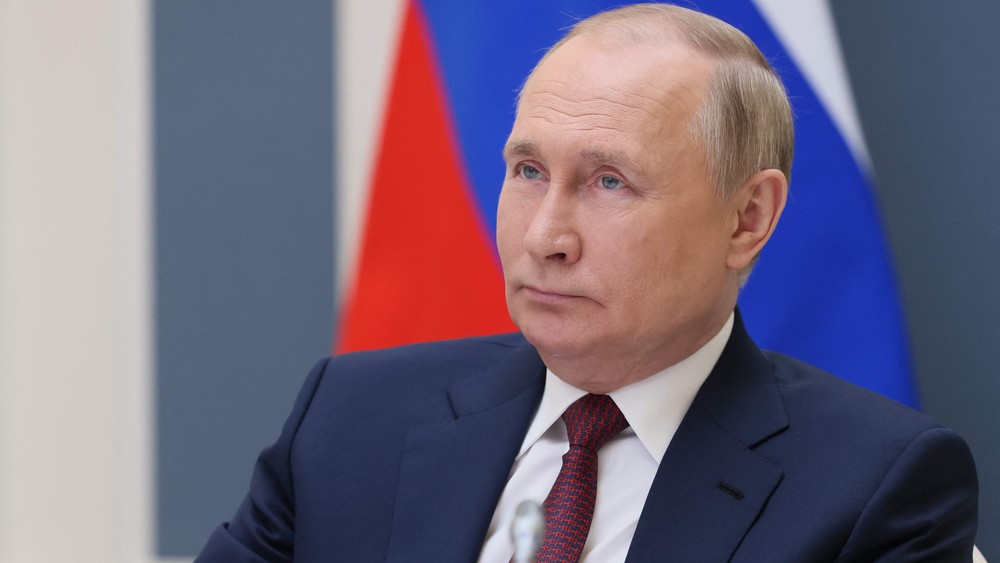 O presidente russo, Vladimir Putin, em Moscou