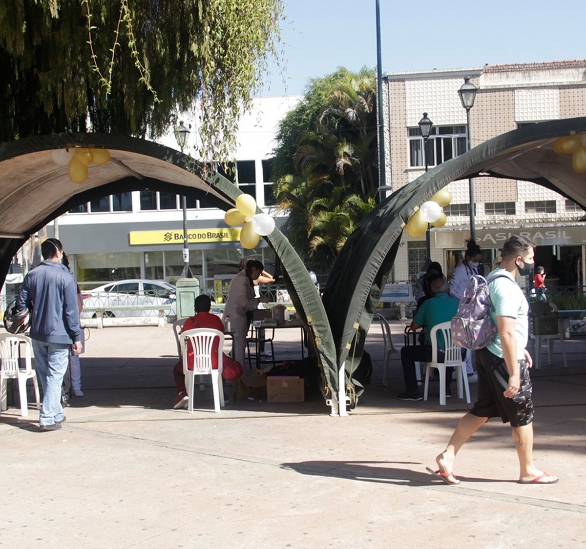 Evento de mobilização do 'Agosto Lilás' e 'Agosto Dourado' é realizado em Barbacena Zona da