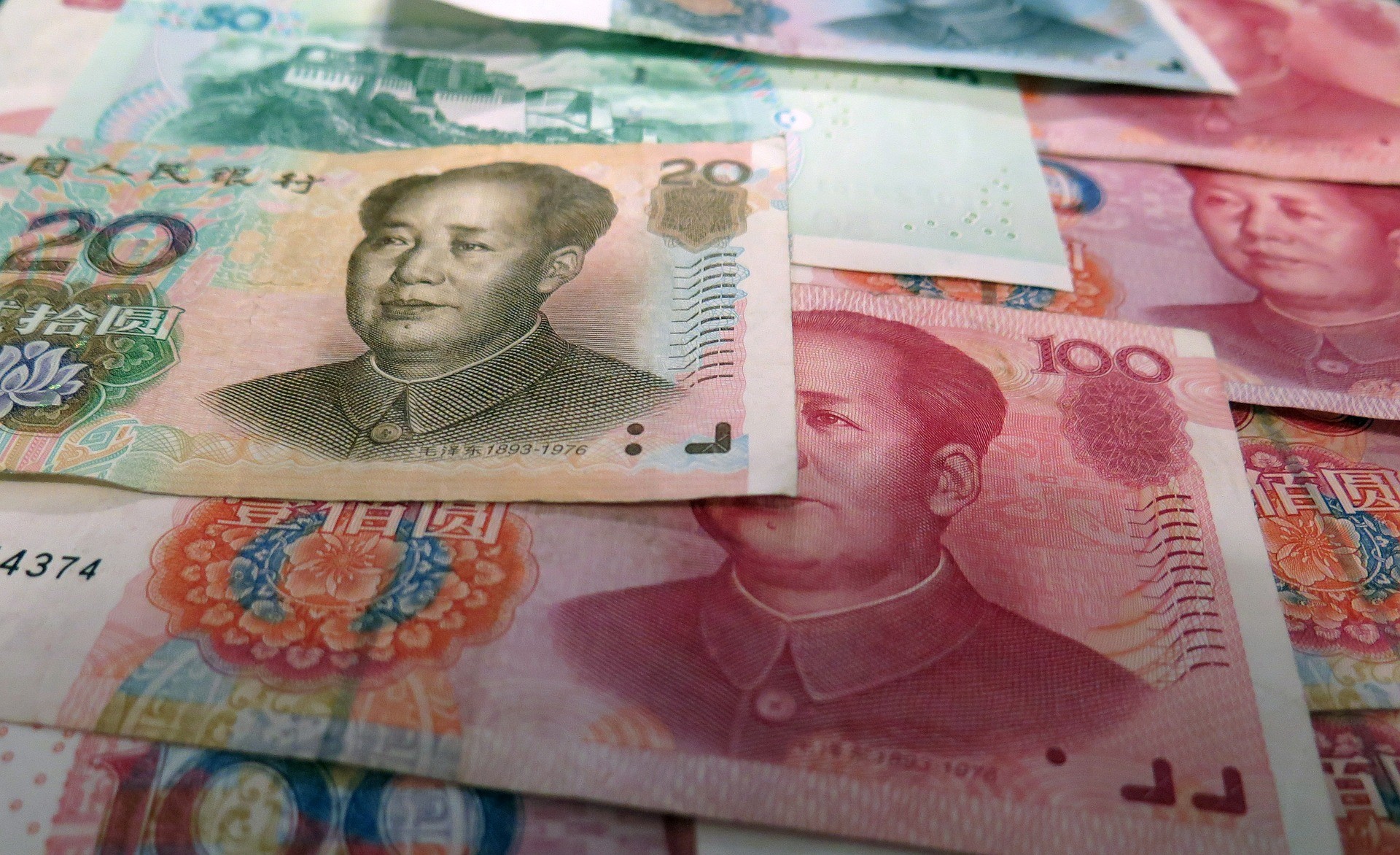 renminbi, moeda chinesa (Foto: Pixabay)