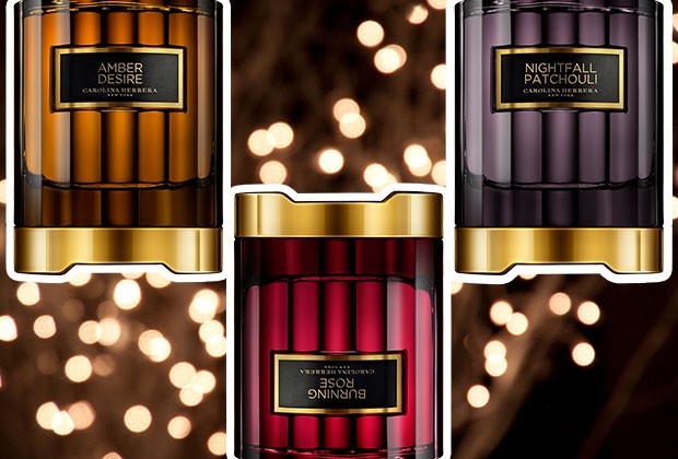 Perfumes Amber Desire, Burning Rose e Nightfall Patchouli, linha Confidential da Carolina Herrera, R$ 1.290 (cada) (Foto: Divulgação)