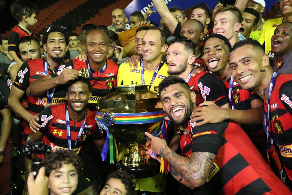 Sport foi campeão pernambucano pela última vez em 2019 — Foto: Marlon Costa/Pernambuco Press
