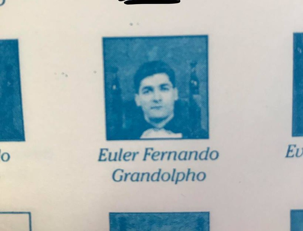 Euler Fernando Grandolpho, de 49 anos, fez parte da primeira turma de Publicidade e Propaganda da Unip, de Campinas, em 1998 â€” Foto: ReproduÃ§Ã£o