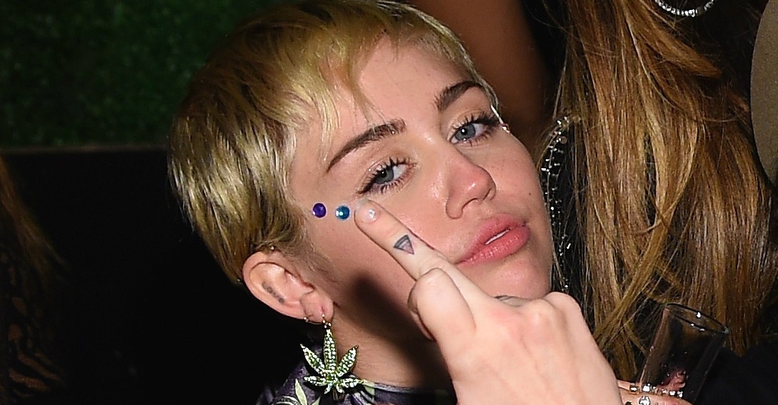 Miley Cyrus em dezembro de 2014. (Foto: Getty Images)