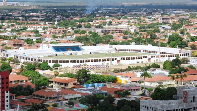 Estádio Nogueirão, em Mossoró (Foto: Wilson Moreno/Gazeta do Oeste)