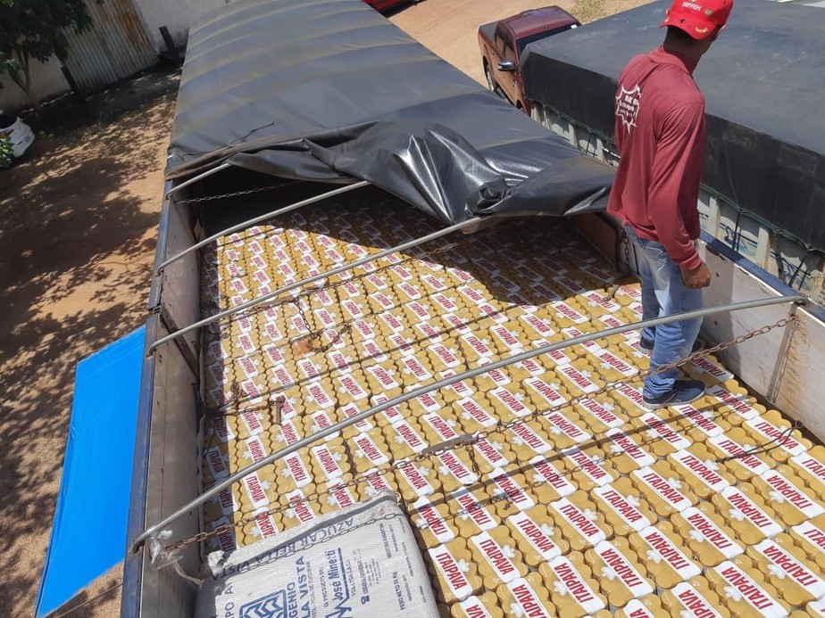 Carga com mais de cem mil cervejas Ã© apreendida na BR-222, em MarabÃ¡