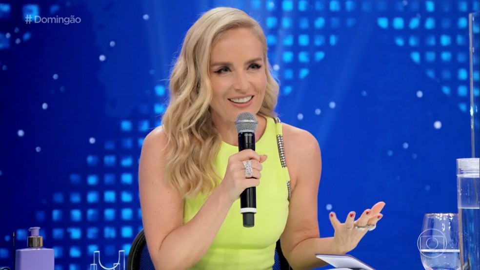 Angélica participa do 'Show dos Famosos' — Foto: Globo