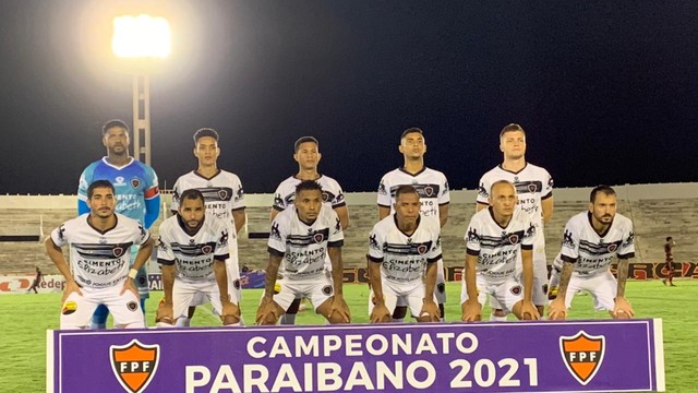 Botafogo-PB perfilado antes do duelo contra o Campinense