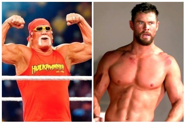 Hulk Hogan e Chris Hemsworth (Foto: Instagram / Divulgação)