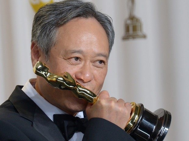 Ang Lee venceu o Oscar de Melhor Diretor por 'As aventuras de Pi' (Foto: AFP PHOTO / JOE KLAMAR)