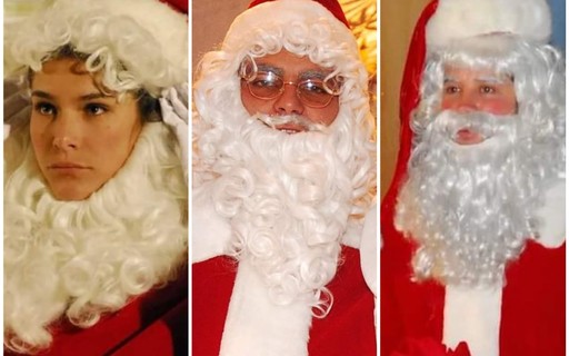 70 anos de novelas: Veja atores que já se vestiram de Papai Noel na TV