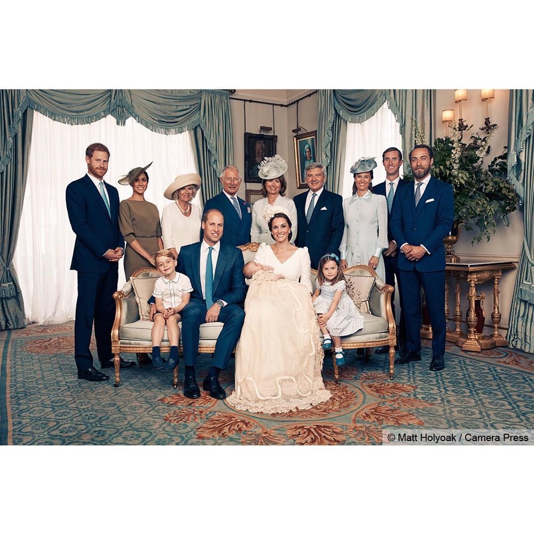 Família real e os parente de Kate Middleton (Foto: Reprodução Instagram)