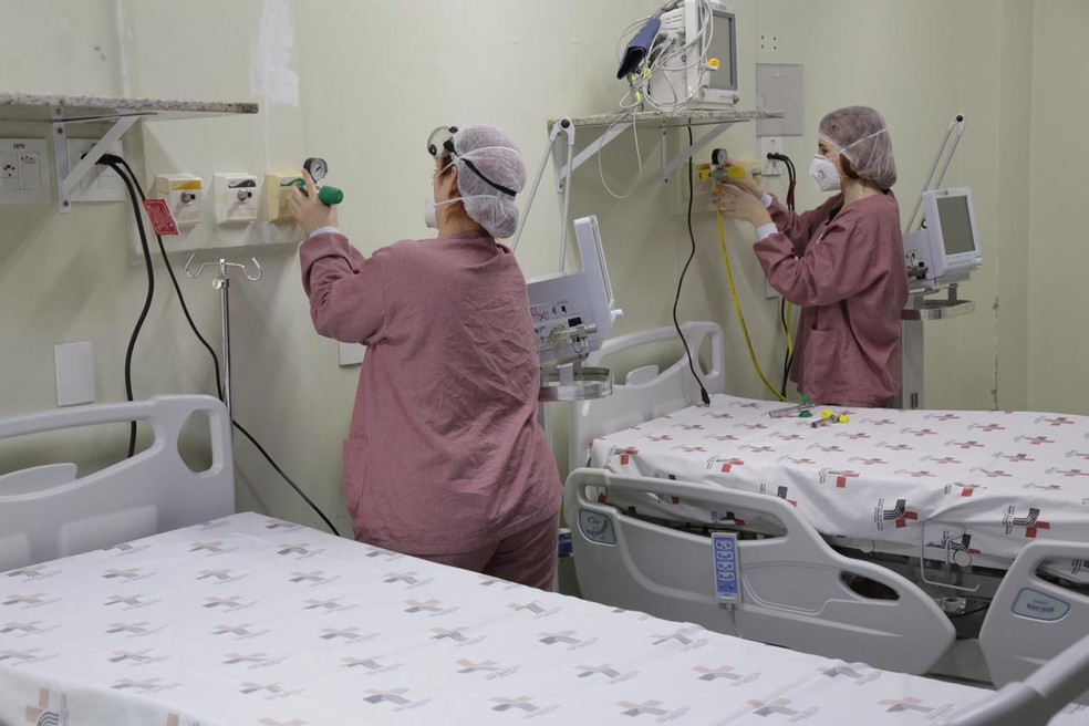 Segundo a prefeitura, Foz do Iguaçu tem 79 leitos de UTI para pacientes com a Covid-19 — Foto: Prefeitura de Foz do Iguaçu/Divulgação