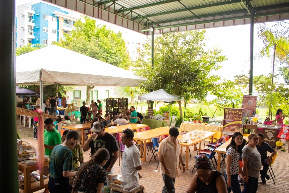 Feira da FAS, em Manaus. — Foto: Divulgação