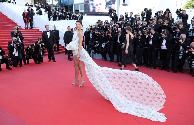 Kendall Jenner em Cannes (Foto: Getty Images)
