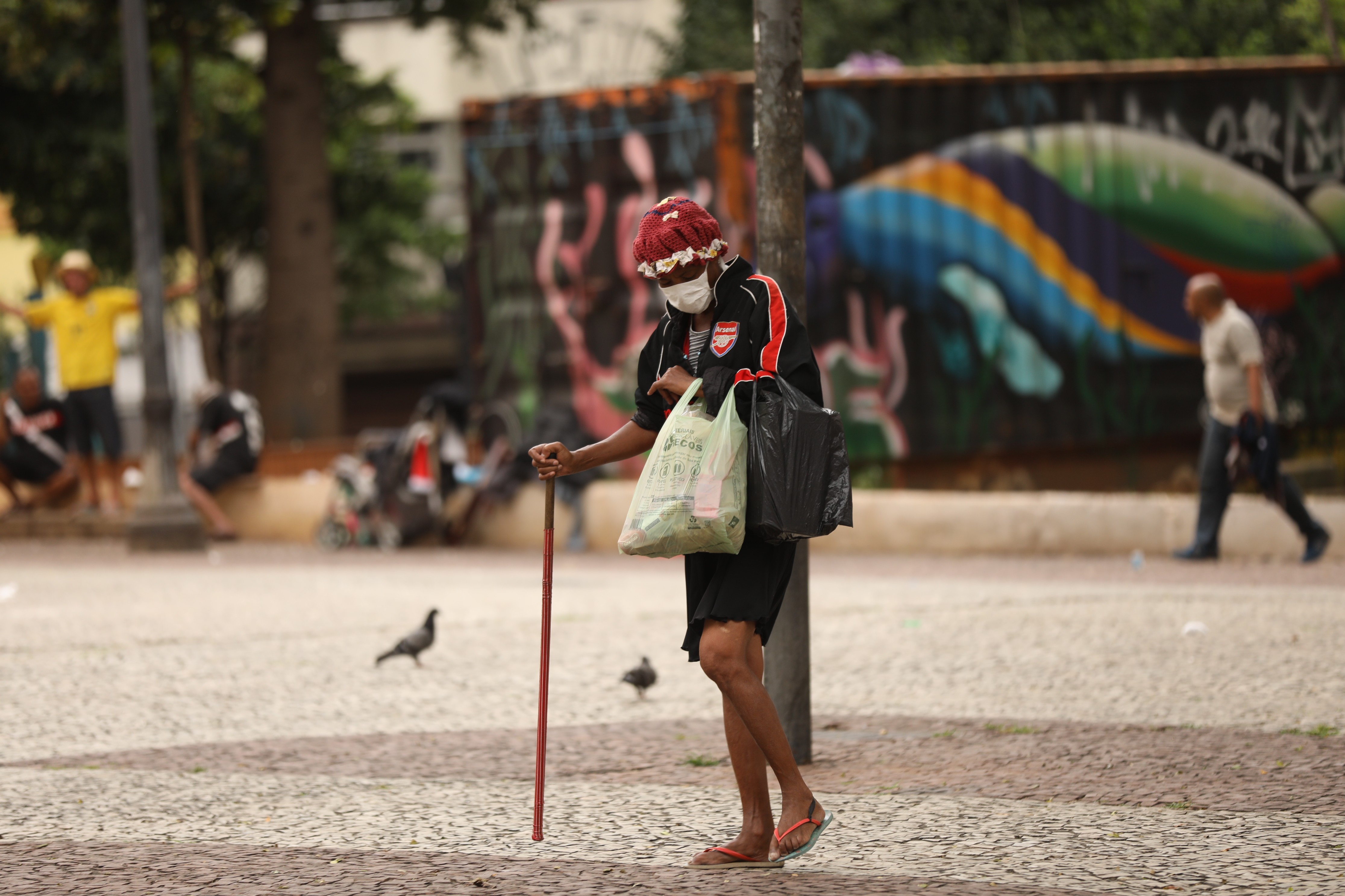 A nova realidade nas ruas de São Paulo (Foto: Leo Faria)