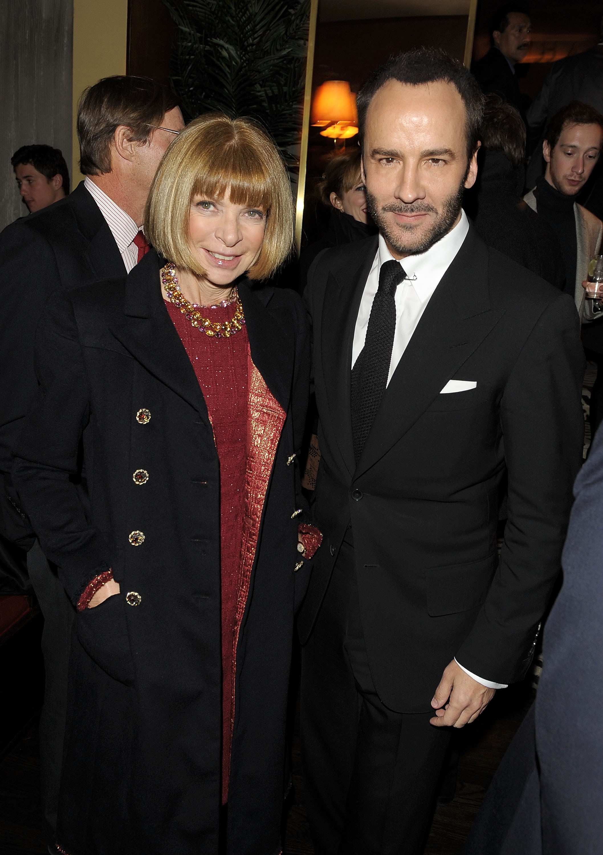 Tom Ford e Anna Wintour (Foto: Getty Images)