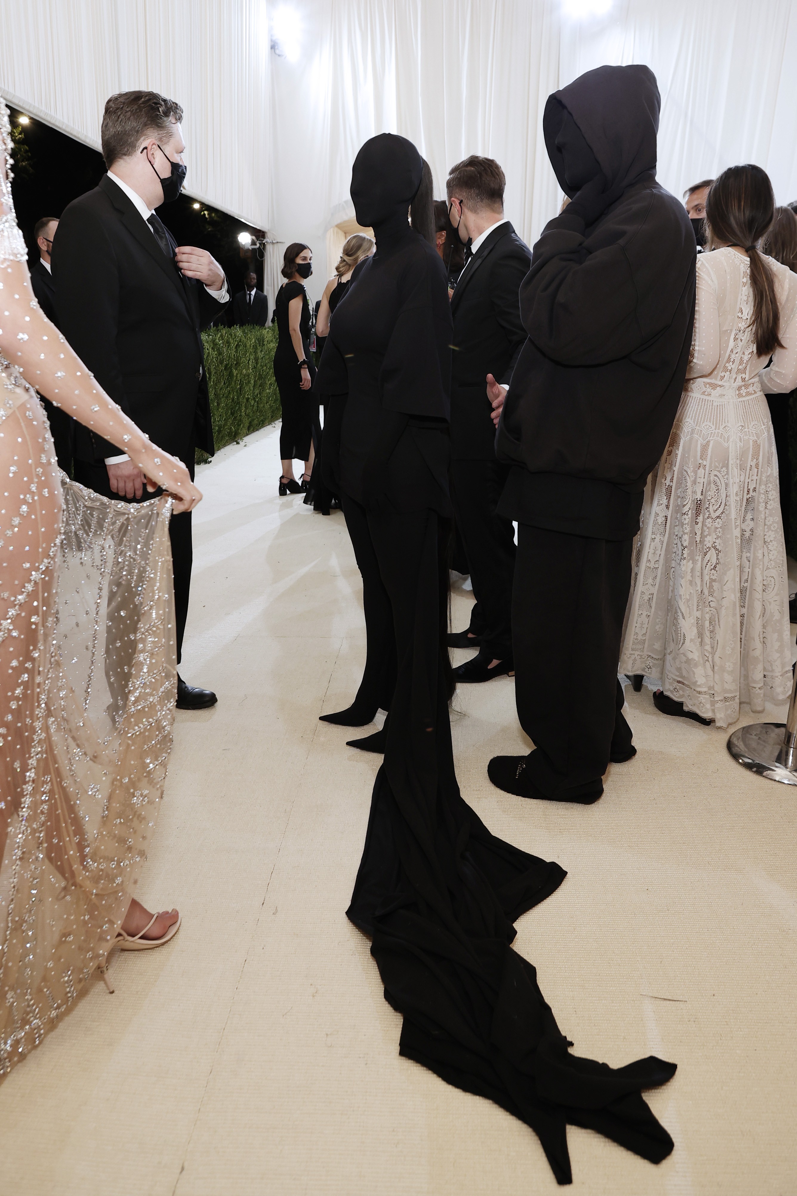 NEW YORK, NEW YORK - SEPTEMBER 13: Kim Kardashian West attends The 2021 Met Gala Celebrating In America: A Lexicon Of Fashion at Metropolitan Museum of Art on September 13, 2021 in New York City. (Photo by Arturo Holmes/MG21/Getty Images) (Foto: Getty Images)