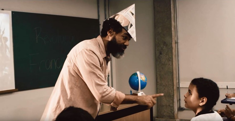 Cena do curta-metragem "Escola sem sentido" (2018), de Thiago Foresti — Foto: Reprodução