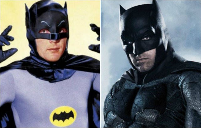 Batman: personagem foi interpretado por diferentes atores ao longo da história (Foto: Reprodução)