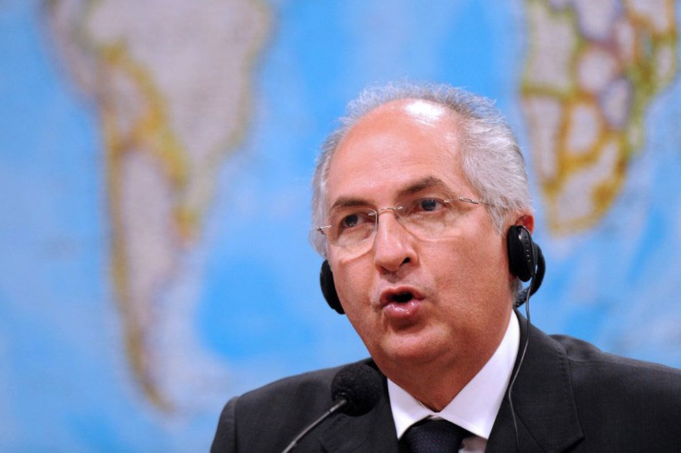 Ex-prefeito de Caracas Antonio Ledezma, em foto de arquivo de outubro de 2009  (Foto: Evaristo Sa / AFP)