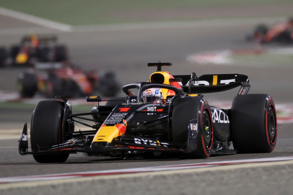 Max Verstappen liderou GP do Bahrein da F1 2023 de ponta a ponta — Foto:  Peter Fox/Getty Images