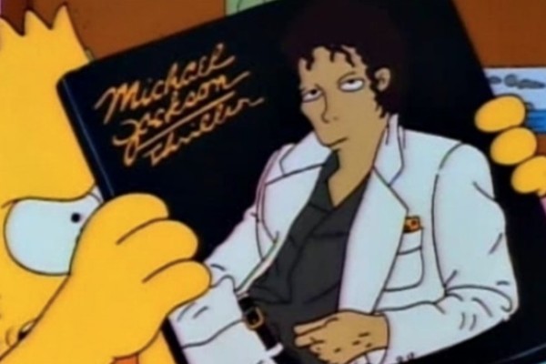 Michael Jackson em Os Simpsons (Foto: Divulgação)